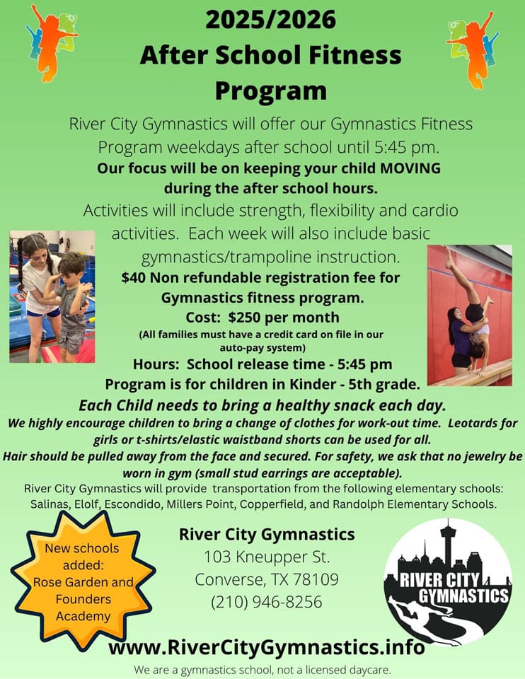 2025/2026 After School Fitness Program
