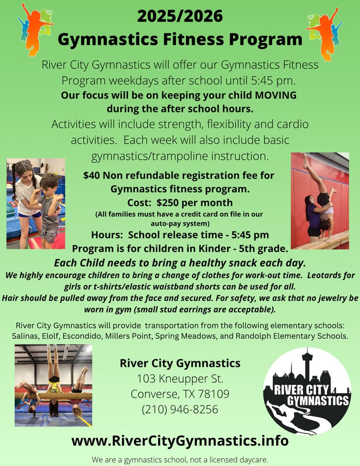 2025-2026 Gymnastics Fitness Program